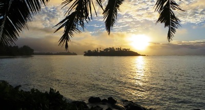 New Zealand side trip to Rarotonga: Muri lagoon in Rarotonga
