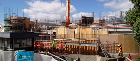 Hundertwasser Museum under construction - November 2019