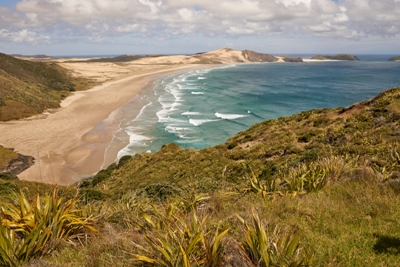 Te Werahi Beach beim Cape Reinga