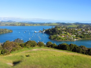 Northland Reisetipps: Rangikapiti Pa Aussichtspunkt bei Mangonui