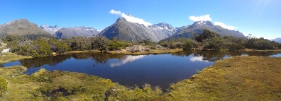 Neuseeland-Reiserouten: Key Summit in Fjordland