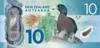 New Zealand money: 10 dollars